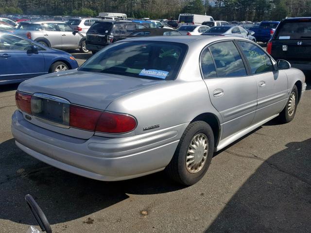 1G4HP54K824110647 - 2002 BUICK LESABRE CU SILVER photo 4