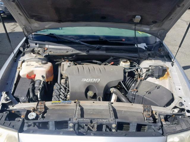 1G4HP54K824110647 - 2002 BUICK LESABRE CU SILVER photo 7