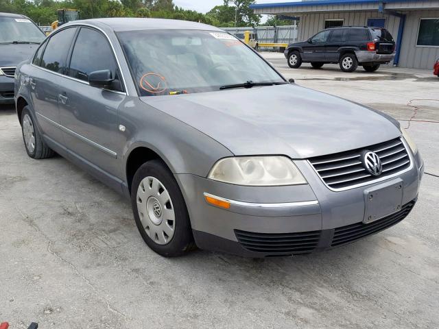 WVWMD63BX3P093143 - 2003 VOLKSWAGEN PASSAT GL GRAY photo 1