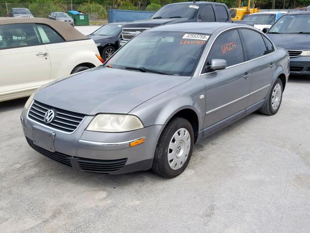 WVWMD63BX3P093143 - 2003 VOLKSWAGEN PASSAT GL GRAY photo 2