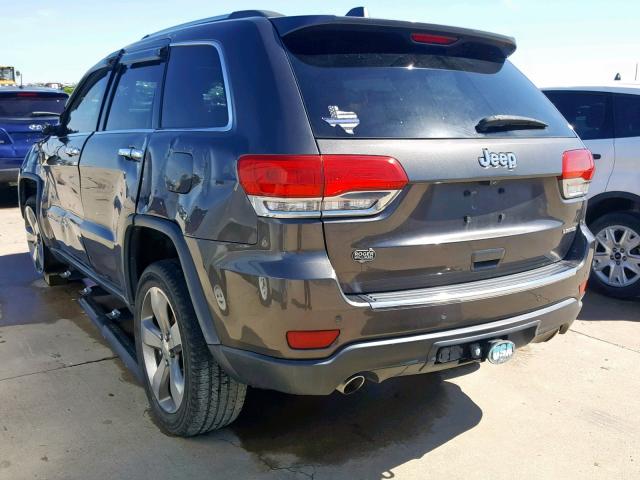 1C4RJEBT2EC141456 - 2014 JEEP GRAND CHER GRAY photo 3