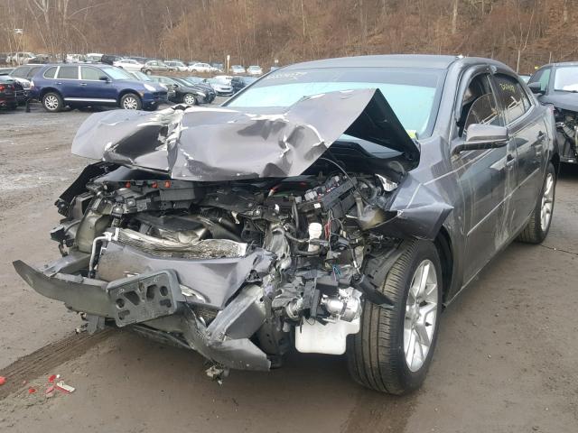 1G11C5SA4DF125481 - 2013 CHEVROLET MALIBU 1LT CHARCOAL photo 2