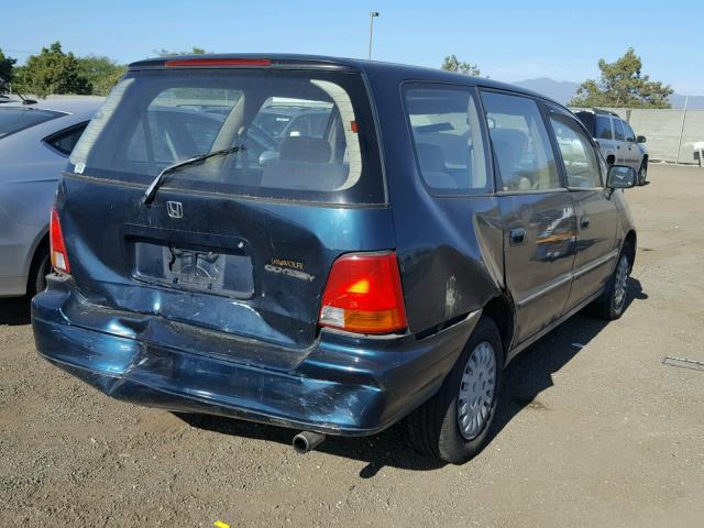 JHMRA1861TC018141 - 1996 HONDA ODYSSEY BA BLUE photo 4