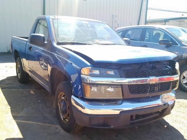 1GCCS148168287730 - 2006 CHEVROLET COLORADO BLUE photo 1