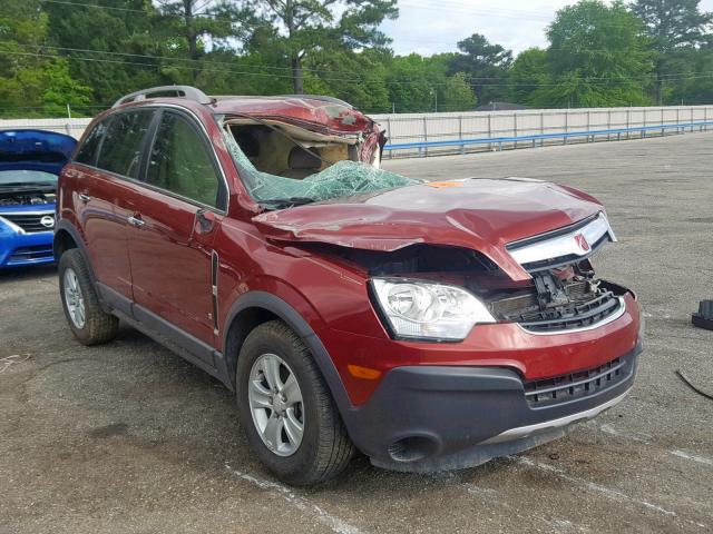 3GSCL33P28S669927 - 2008 SATURN VUE XE MAROON photo 1