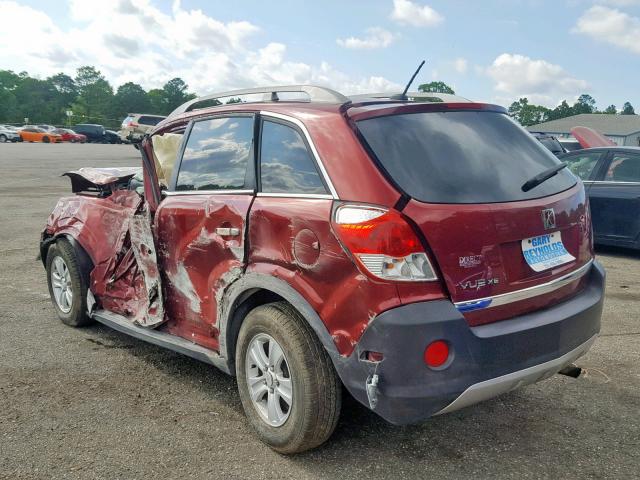 3GSCL33P28S669927 - 2008 SATURN VUE XE MAROON photo 3