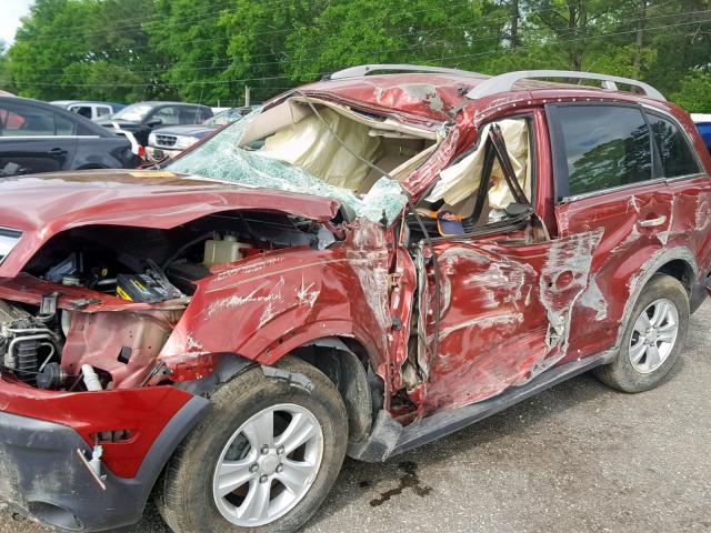 3GSCL33P28S669927 - 2008 SATURN VUE XE MAROON photo 9