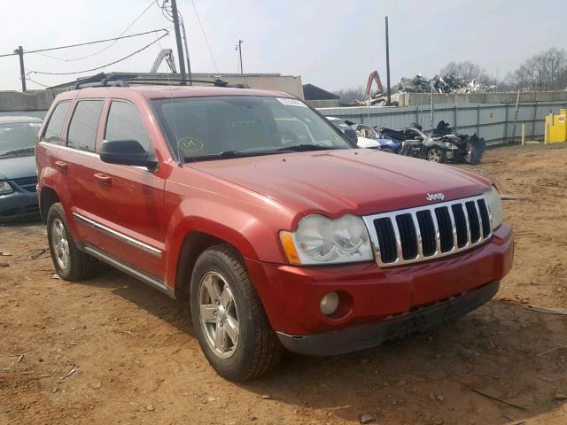 1J4HR58N95C617015 - 2005 JEEP GRAND CHER RED photo 1