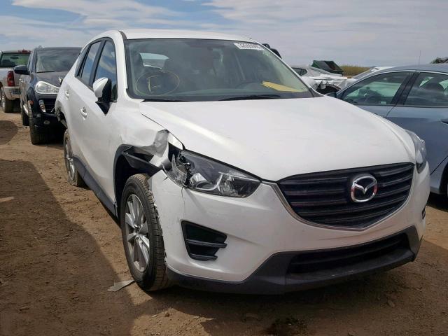 JM3KE2BY4G0811360 - 2016 MAZDA CX-5 SPORT WHITE photo 1