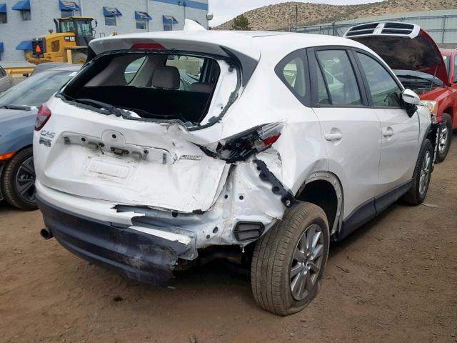 JM3KE2BY4G0811360 - 2016 MAZDA CX-5 SPORT WHITE photo 4