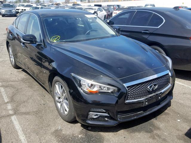 JN1BV7AP1FM345685 - 2015 INFINITI Q50 BASE BLACK photo 1