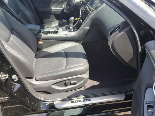 JN1BV7AP1FM345685 - 2015 INFINITI Q50 BASE BLACK photo 5