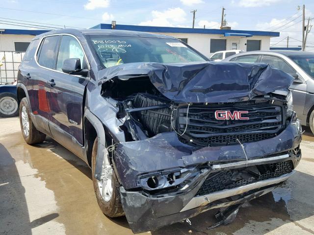 1GKKNKLA0KZ130230 - 2019 GMC ACADIA SLE BLUE photo 1