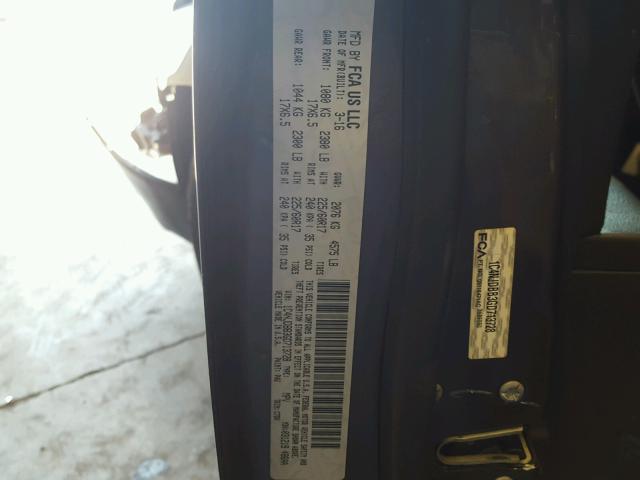 1C4NJDBB3GD713728 - 2016 JEEP COMPASS SP 灰色 照片 10