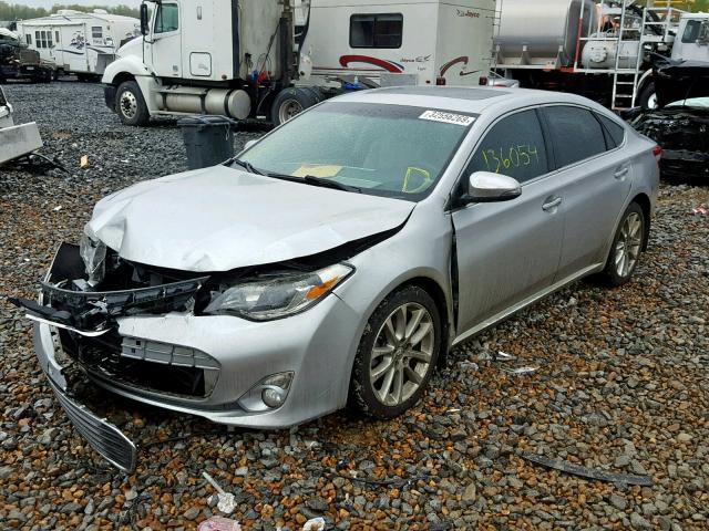 4T1BK1EB5DU054617 - 2013 TOYOTA AVALON BAS SILVER photo 2