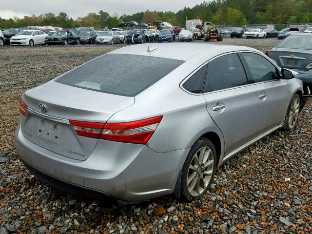 4T1BK1EB5DU054617 - 2013 TOYOTA AVALON BAS SILVER photo 4