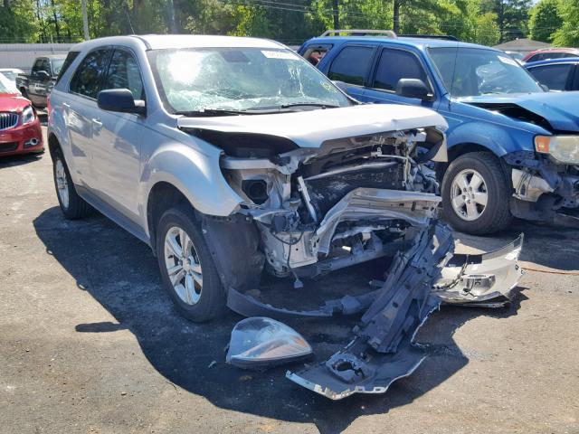 2GNALBEK7C6109690 - 2012 CHEVROLET EQUINOX LS SILVER photo 1