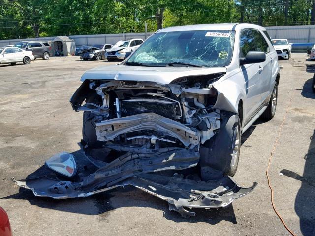 2GNALBEK7C6109690 - 2012 CHEVROLET EQUINOX LS SILVER photo 2