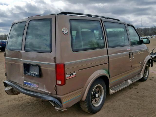 1GBDM19Z5RB244813 - 1994 CHEVROLET ASTRO BROWN photo 4