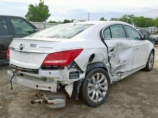 1G4GD5G38GF187684 - 2016 BUICK LACROSSE P WHITE photo 4