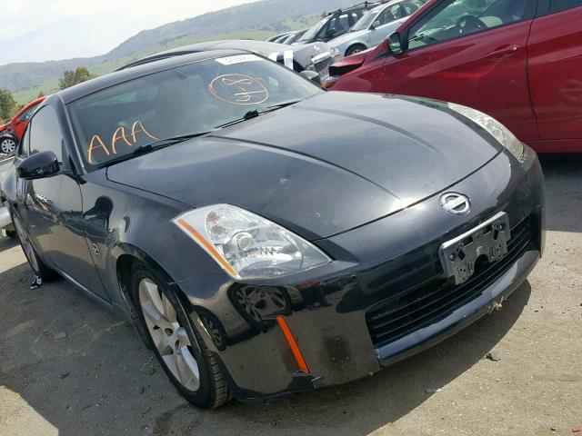 JN1AZ34D54T160052 - 2004 NISSAN 350Z COUPE BLACK photo 1