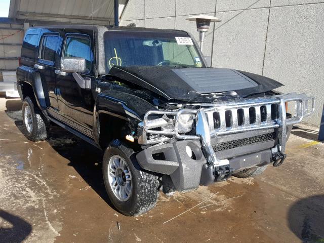 5GTEN13E688173161 - 2008 HUMMER H3 BLACK photo 1