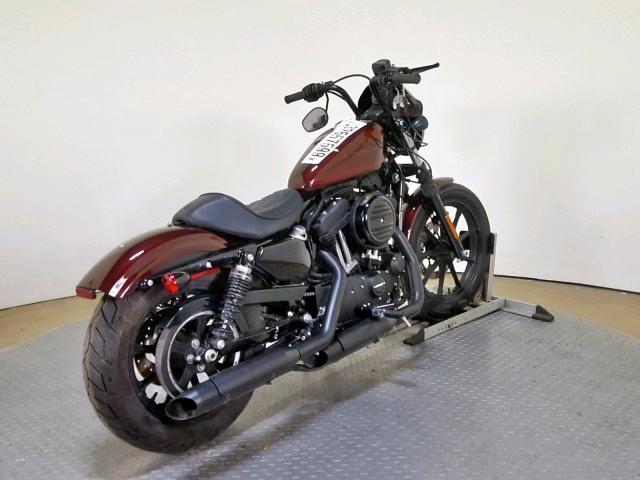 1HD1LP318KC403636 - 2019 HARLEY-DAVIDSON XL1200 NS MAROON photo 8