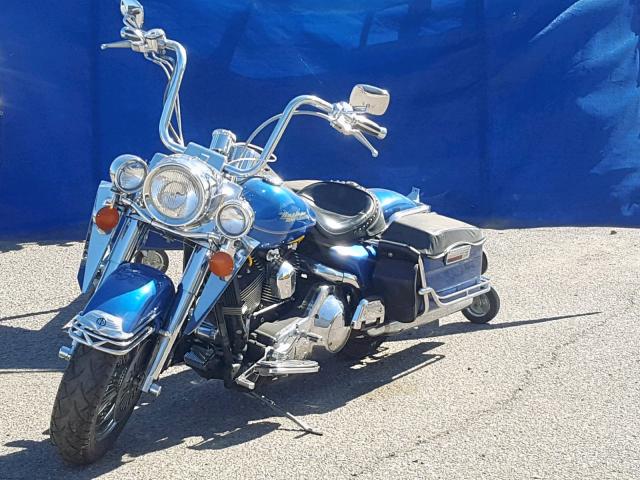 1HD1FDL12TY613093 - 1996 HARLEY-DAVIDSON FLHR BLUE photo 2