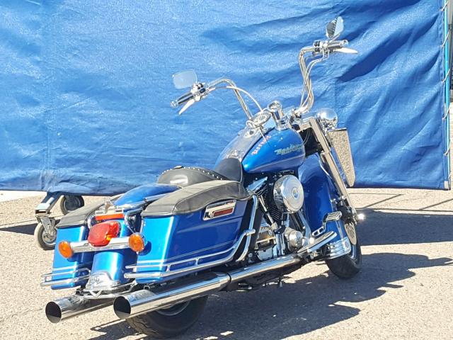 1HD1FDL12TY613093 - 1996 HARLEY-DAVIDSON FLHR BLUE photo 4