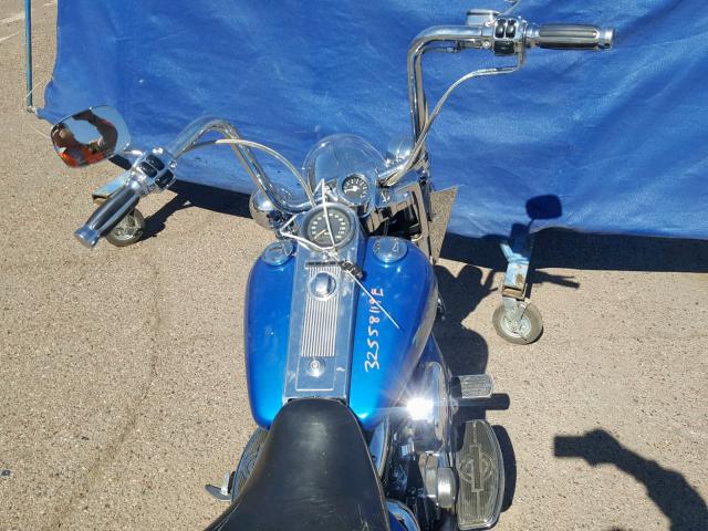 1HD1FDL12TY613093 - 1996 HARLEY-DAVIDSON FLHR BLUE photo 5