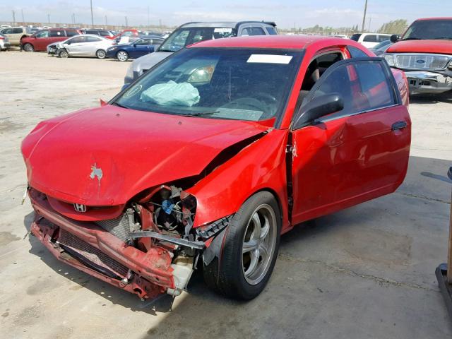 1HGEM21211L011516 - 2001 HONDA CIVIC DX RED photo 2