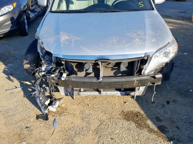 4T1BK3DB1BU390100 - 2011 TOYOTA AVALON BAS SILVER photo 9