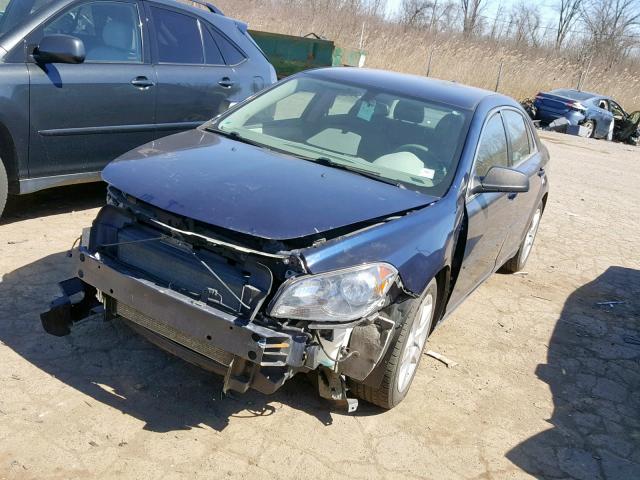 1G1ZB5E08CF233710 - 2012 CHEVROLET MALIBU LS BLUE photo 2