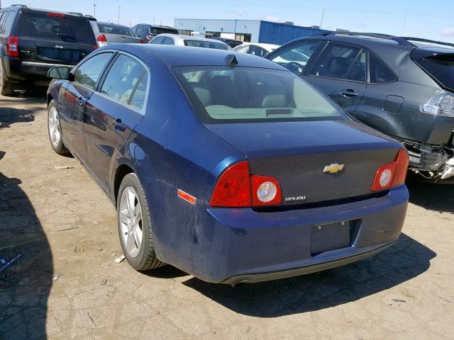 1G1ZB5E08CF233710 - 2012 CHEVROLET MALIBU LS BLUE photo 3