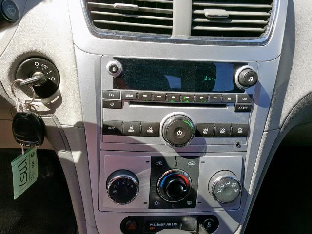 1G1ZB5E08CF233710 - 2012 CHEVROLET MALIBU LS BLUE photo 9