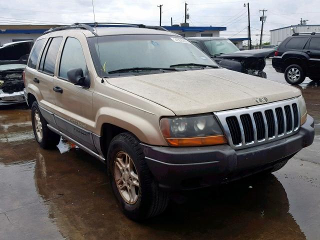 1J4GX48S91C617558 - 2001 JEEP GRAND CHER BROWN photo 1