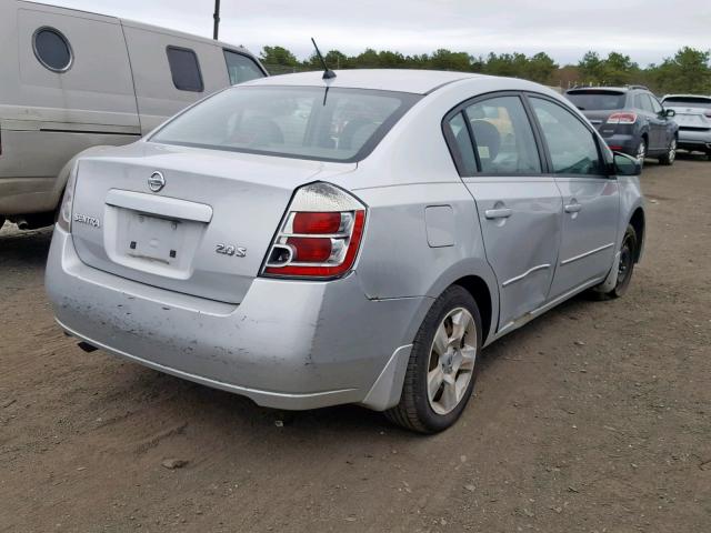 3N1AB61E87L698658 - 2007 NISSAN SENTRA 2.0 SILVER photo 4