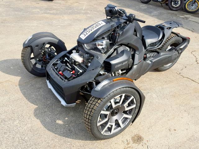 3JB2GEG44KJ000453 - 2019 CAN-AM RYKER RALL BLACK photo 2