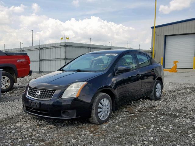 3N1AB61E17L700217 - 2007 NISSAN SENTRA 2.0 BLACK photo 2