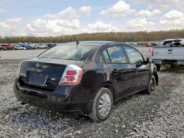 3N1AB61E17L700217 - 2007 NISSAN SENTRA 2.0 BLACK photo 4