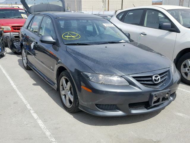 1YVFP82D445N92199 - 2004 MAZDA 6 S GRAY photo 1