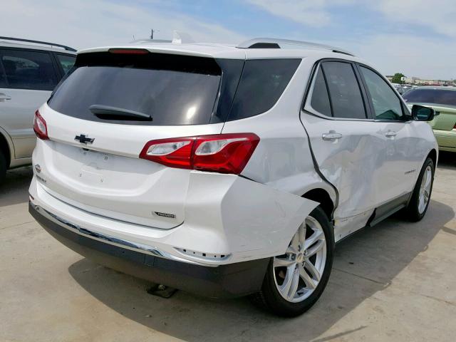 2GNAXMEV1J6146659 - 2018 CHEVROLET EQUINOX PR WHITE photo 4