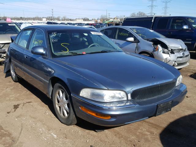 1G4CW54K314158634 - 2001 BUICK PARK AVENU BLUE photo 1