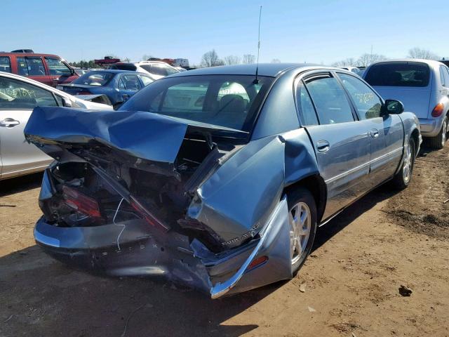 1G4CW54K314158634 - 2001 BUICK PARK AVENU BLUE photo 4