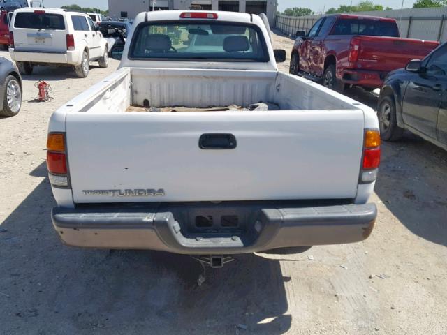 5TBJN32171S202189 - 2001 TOYOTA TUNDRA WHITE photo 6