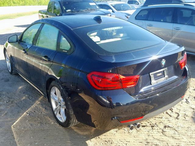 WBA4J1C57JBM11670 - 2018 BMW 430I GRAN BLACK photo 3