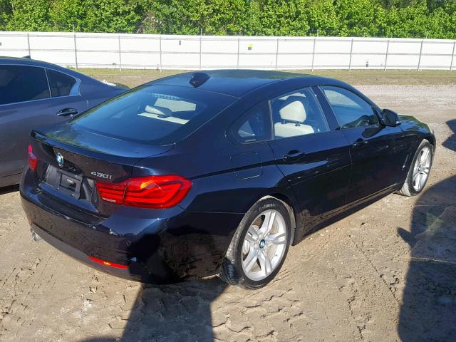 WBA4J1C57JBM11670 - 2018 BMW 430I GRAN BLACK photo 4