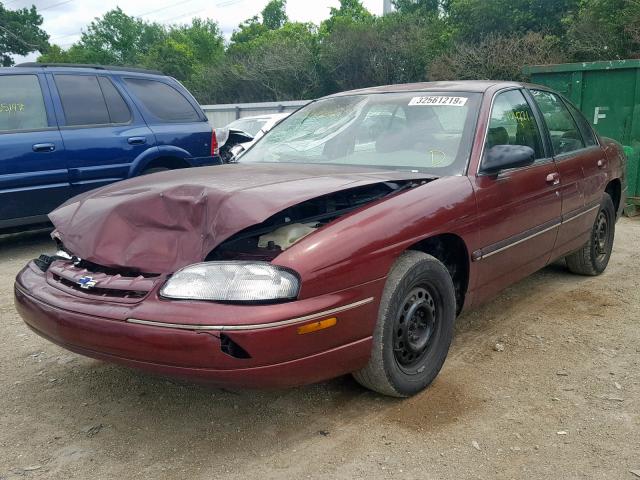 2G1WL52J711239273 - 2001 CHEVROLET LUMINA BURGUNDY photo 2