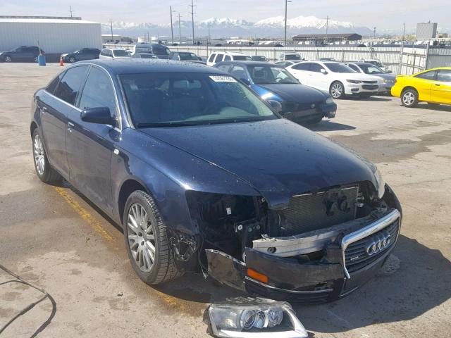 WAUDG74F66N073662 - 2006 AUDI A6 3.2 QUA BLUE photo 1