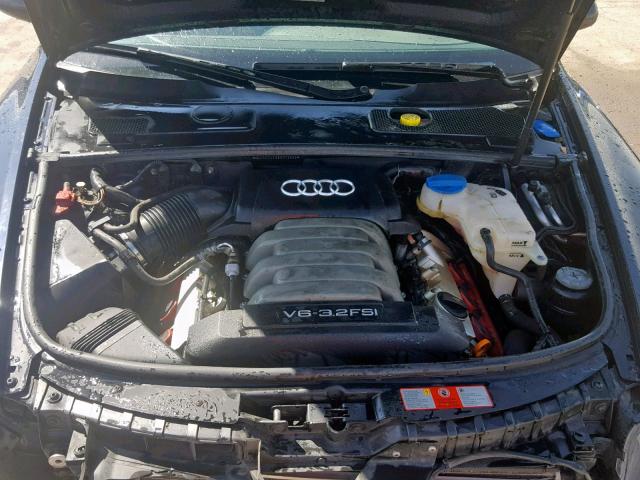 WAUDG74F66N073662 - 2006 AUDI A6 3.2 QUA BLUE photo 7